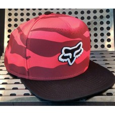 New Fox VICIOUS Baseball Hat 14880101OS One Size Snapback Acid Red w/Black  eb-72168384